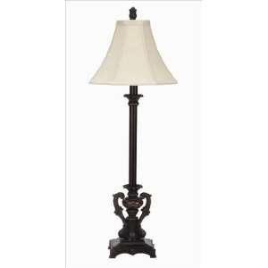  Corsican Collection Glass Font Buffet Table Lamp
