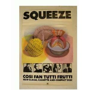  The Squeeze Poster Cossi Fan Tutti Frutti 