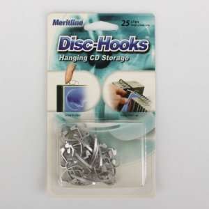   (Merax) Disc Clips for CD/DVD Storage (Disc Hooks) Electronics