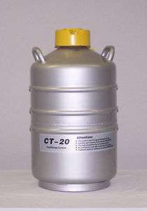 CT 20 CTCryogenics Liquid Nitrogen Semen Tank  