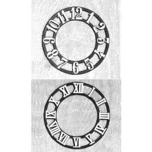 Arabic and Roman Time Rings 