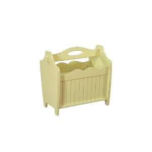  Powell Color Story Country Style Magazine Rack, Butter 