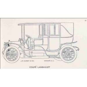    Reprint J. M. Quinby & Co.; CoupÃ© Landaulet 1909