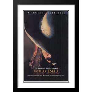  Wild Bill 32x45 Framed and Double Matted Movie Poster 
