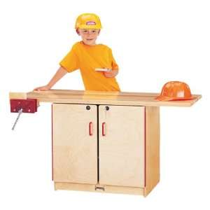  Jonti Craft 2635JC Maple Workbench with Cabinets Lockable 