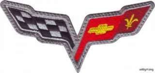 CORVETTE C6 (A) EMBROIDERED SEW ON PATCH  