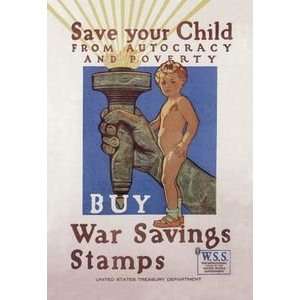  Save Your Child   Paper Poster (18.75 x 28.5) Sports 