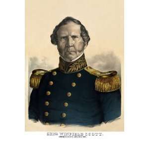  General Winfield Scott 1847 12 x 18 Poster