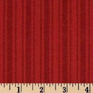   Flannel Stripes Cranberry Fabric By The Yard Arts, Crafts & Sewing