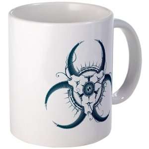  Mug (Coffee Drink Cup) Biohazard Symbol 