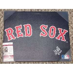  Adrian Gonzalez Boston Red Sox Signed Autographed Canvas 