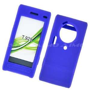  Samsung Memoir T929 Premium Blue Silicone Case Cover 