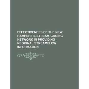  Effectiveness of the New Hampshire stream gaging network 