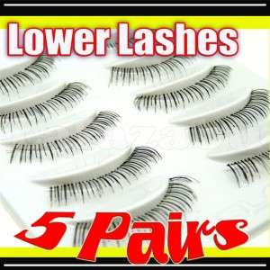 PAIRS Bottom Eye False Lower Lashes Eyelashes #N0999  