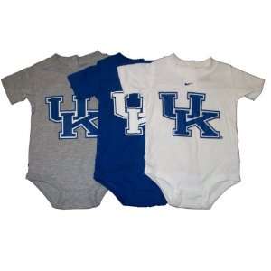    Kentucky Wildcats Nike Baby 3 Pack Creepers