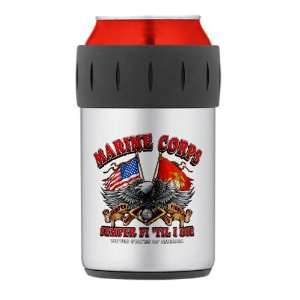   Can Cooler Koozie Marine Corps Semper Fi Til I Die 