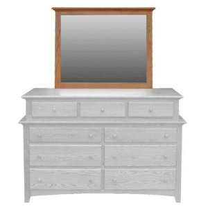   USA Made Amish Shaker Double Dresser Mirror   YOD 643