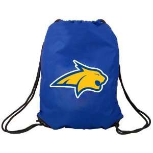  Montana State Bobcats Royal Blue Nylon Drawstring Backpack 