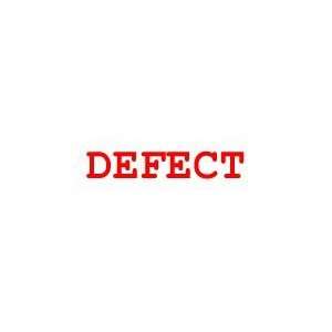    DEFECT Rubber Stamp for office use self inking