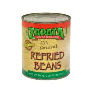  Zapata, Bean Ff Refried, 31 OZ (Pack of 12) Health 