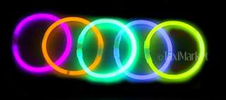 200 8 Glow Stick Bracelets Premium Party Favor  