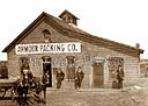 Early Photo of the Armour Meat Packing Company Building  