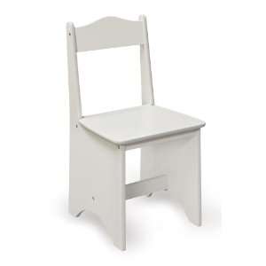  Badger Baskets Chair for Youth Desk White 09010