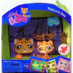  Littlest Pet Shop Postcard Pets Tiger Toys & Games