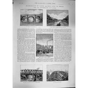    1892 BARTON AQUEDUCT MANCHESTER CANAL COMMONS SEELY