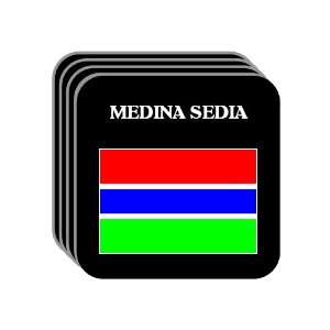  Gambia   MEDINA SEDIA Set of 4 Mini Mousepad Coasters 