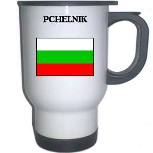  Bulgaria   PCHELNIK White Stainless Steel Mug 