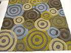 crate barrel rings of texture pillow cover approx 20 sq