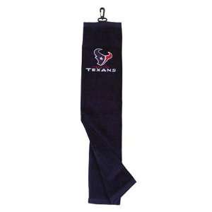 Houston Texans NFL Embroidered Tri Fold Golf Towel 16x26 