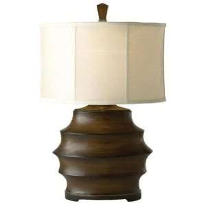  Caruso Low Brown Table Lamp   Free Shippping