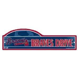  MLB Atlanta Braves Zone Sign