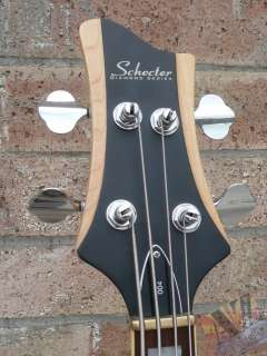 Schecter Diamond Series 004 Bass Guitar Elite Ash w/HSC  