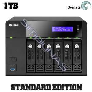 QNAP TS 659 PRO II 4TB (4 x 1000GB) 6 Bay NAS Integrated with Seagate 