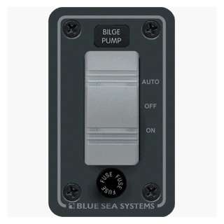  Blue Sea 8263 Contura Waterproof Bilge Pump Control Panel 