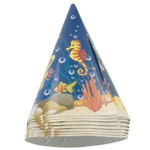  sea life 8ct party hats   Case of 12 Toys & Games