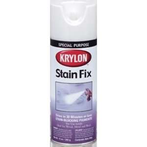   Krylon 12oz Satin Interior Exterior Stain Fix Spray