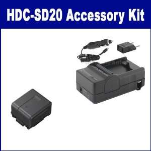 Panasonic HDC SD20 Camcorder Accessory Kit includes SDM 130 Charger 