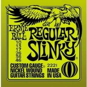  Ernie Ball Regular Slinky .010 .046 (3 Pack) Electronics