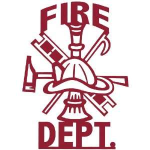  Scrapbook 101 Shape Cardstock Die Cuts, Fire Department 