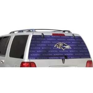  Baltimore Ravens Rear Window Graphic Automotive