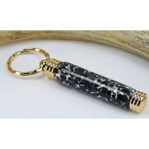  Cookies and Cream Acrylic Toothpick Holder With a Gold 