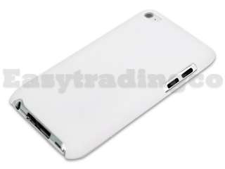 Hard Back Cover Case for iPod Touch 4G 4th Gen White  