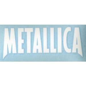  Metallica   Logo Cut Out Decal Automotive
