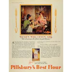   Mills Baking Products Biscuits   Original Print Ad