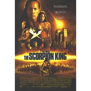  Scorpion King Regular Movie Poster Double Sided Original 