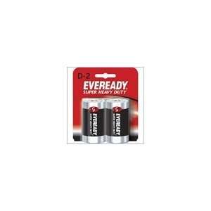  Energizer Super Heavy Duty D Battery Card (2) 1250BP 2 